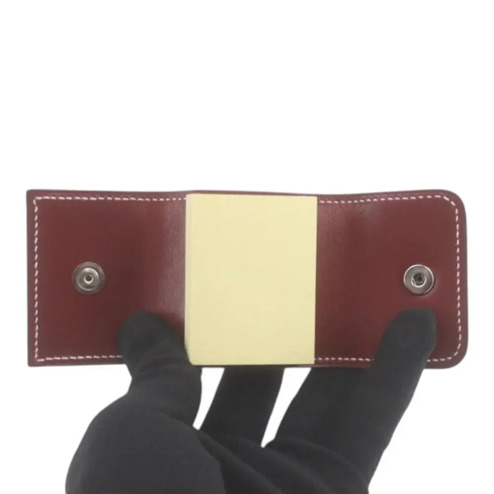 7181 - Hermes Hermes Notepad Maroon